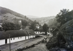 Hungary, Jósvafő, Rákóczi Ferenc utca, szemben a Jósva-patak., 1930, Schermann Ákos, Schermann Szilárd, Fortepan #95404