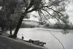 Slovakia,Poland, Dunajec folyó Sromowce Niznenél., 1930, Schermann Ákos, Schermann Szilárd, Czechoslovakia, river, Fortepan #95409