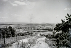 Slovakia, Spišská Nová Ves, a város látképe, középen a Szűz Mária mennybevétele templom (Kostol Nanebovzatia Panny Márie)., 1931, Schermann Ákos, Schermann Szilárd, Czechoslovakia, landscape, Fortepan #95430