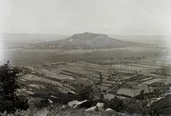 Magyarország,Balaton, Badacsony, Badacsonytomaj, kilátás a Badacsonyról a Szent György-hegy felé., 1934, Schermann Ákos, Schermann Szilárd, Fortepan #95522