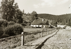 Szlovákia, Lőcse-Lublói hegység, Pokolvölgy, erdőőri lak., 1936, Schermann Ákos, Schermann Szilárd, Fortepan #95585