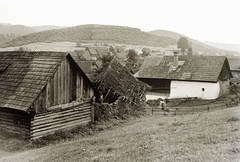 Slovakia, Poráč, a község látképe., 1937, Schermann Ákos, Schermann Szilárd, Czechoslovakia, Fortepan #95602