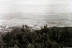 Szlovákia, Túrócszentmárton, a város látképe, háttérben a Nagy-Fátra., 1939, Schermann Ákos, Schermann Szilárd, tájkép, Első Szlovák Köztársaság, Fortepan #95640