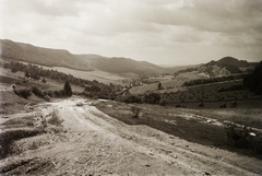 Szlovákia, Barka, a község látképe., 1940, Schermann Ákos, Schermann Szilárd, tájkép, Fortepan #95649