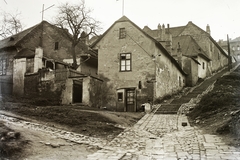 Magyarország, Tabán, Budapest I., Kőműves lépcső., 1929, Schermann Ákos, Schermann Szilárd, lépcső, Budapest, Fortepan #95696