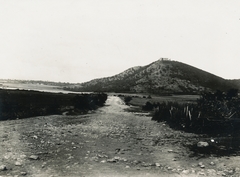 1908, Schermann Ákos, dirt road, mountain, castle ruins, Fortepan #95787