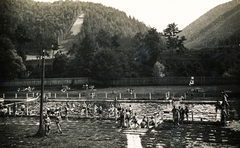 1930, Schermann Ákos, beach, Fortepan #95800