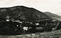 Szlovákia, Garamszentbenedek, balra az apátság., 1939, Schermann Ákos, Első Szlovák Köztársaság, Fortepan #95861