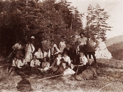 Slovakia, Slovak Paradise National Park, Spišské Tomášovce, Tamásfalvi kilátó., 1919, Schermann Ákos, Czechoslovakia, Fortepan #95864