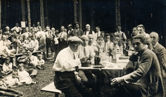 1920, Schermann Ákos, piknik, Fortepan #95883