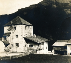 Olaszország, Vigo di Fassa, Castello della Corte di Fassa., 1929, Schermann Ákos, Fortepan #95898