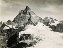 Olaszország,Svájc, Pennini-Alpok, Matternhorn., 1927, Schermann Ákos, hegycsúcs, Fortepan #95905