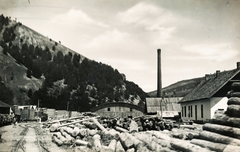 Romania,Transylvania, Tulgheș, Marer gőzfűrésztelep., 1930, Schermann Ákos, Fortepan #95932