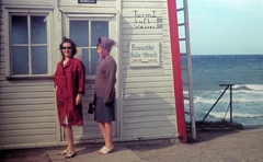 Germany, 1970, Fortepan, portrait, colorful, tableau, women, shades, sea, Fortepan #9599