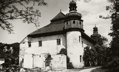 Slovakia, Dolný Kubín, Mokrágy városrész, Abaffy-kastély., 1930, Schermann Ákos, Czechoslovakia, castle, Fortepan #96005