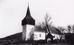 Slovakia, Veľké Teriakovce, Orlajtörék (ekkor önálló, ma a község része), evangélikus templom., 1930, Schermann Ákos, Czechoslovakia, church, Fortepan #96012