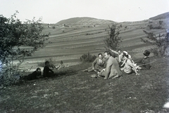 Hungary, Budapest II., Homok-hegy (később a Hármashatárhegyi repülőtér területe), szemben a Csúcs-hegy., 1937, Buzinkay Géza, Budapest, Fortepan #96184