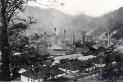 Slovakia, Podbrezova, Brezovai királyi vasgyár., 1906, Magyar Földrajzi Múzeum / Erdélyi Mór cége, roof, industry, bird's eye view, Fortepan #96238