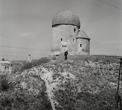 Magyarország, Öskü, kerek templom, rotunda., 1959, Kotnyek Antal, Fortepan #96330