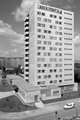 Magyarország, Budapest XI., Kocsis utca 26., a Földalatti Vasút Vállalat munkásszállója., 1970, UVATERV, lakótelep, Budapest, Fortepan #96959