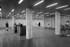 Magyarország, Budapest XIV., a metró Népstadion (később Puskás Ferenc Stadion) állomása., 1970, UVATERV, metróállomás, Budapest, Fortepan #96965