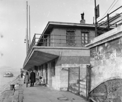 Magyarország, Budapest V., Belgrád rakpart, a MAHART nemzetközi hajóállomásának épülete., 1968, UVATERV, Budapest, Mahart, Duna-part, Fortepan #97417