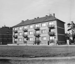 Magyarország, Sopron, Jókai utca 23. a Frankenburg út felől nézve., 1968, UVATERV, Fortepan #97469