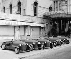 Franciaország, Cannes, a Cercle Nautique épülete a Croisetten., 1930, Fortepan, automobil, Fortepan #9760