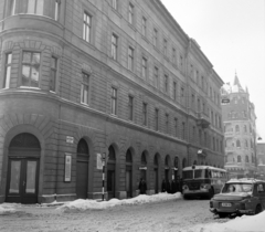 Magyarország, Budapest I., Batthyány utca a Fő utcáról nézve., 1971, UVATERV, Budapest, Fortepan #98005