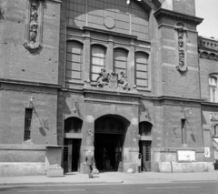 Magyarország, Budapest I., Batthyány téri vásárcsarnok., 1971, UVATERV, Budapest, Klunzinger Pál-terv, Fortepan #98058