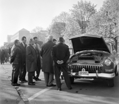 Magyarország, Budapest XI., Műegyetem rakpart., 1972, UVATERV, szovjet gyártmány, GAZ-márka, automobil, GAZ M21 Volga, Budapest, Fortepan #98239