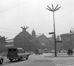 Magyarország, Budapest VI., Nyugati (Marx) tér, Nyugati pályaudvar., 1972, UVATERV, Budapest, Gustave Eiffel-terv, Fortepan #98260