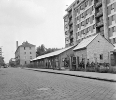 Magyarország, Budapest XIII., Visegrádi utca a Bessenyei utcától a Tutaj utca felé nézve., 1972, UVATERV, Budapest, Fortepan #98267