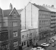 Magyarország, Budapest XII., Maros utca 10., 12., 14. számú ház., 1972, UVATERV, Citroen 2CV, Budapest, Fortepan #98384