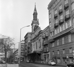 Magyarország, Budapest V., Petőfi tér, jobbra az ortodox székesegyház., 1973, UVATERV, Budapest, Volkswagen Bogár, Fortepan #98454