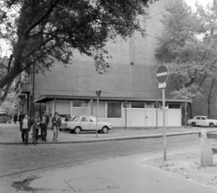 Magyarország, Budapest IX., Mester utca - Angyal utca sarok., 1973, UVATERV, Budapest, Wartburg 353, Fortepan #98519