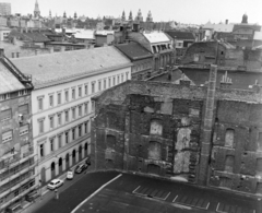 Magyarország, Budapest V., Aranykéz utca a Régi posta utca felé nézve., 1974, UVATERV, Fiat 500, Budapest, Fortepan #98650