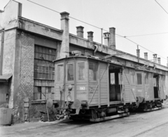 Hungary, Budapest IV., Pozsonyi utca, Angyalföld kocsiszín., 1975, UVATERV, tram, BKV-organisation, depot, Budapest, carbarn, Fortepan #98891