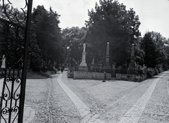 Romania,Transylvania, Cluj-Napoca, a Házsongárdi temető főbejárata., 1942, Kurutz Márton, monument, cemetery, Fortepan #9898