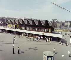 Magyarország, Budapest II., Széll Kálmán (Moszkva) tér, a metróállomás csarnoka., 1973, UVATERV, színes, metróállomás, Budapest, Fortepan #99312