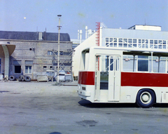 Magyarország, Budapest XVI., Margit utca, az IKARUS mátyásföldi gyártelepe., 1977, UVATERV, színes, Ikarus-márka, Ikarus 260, Budapest, Fortepan #99425