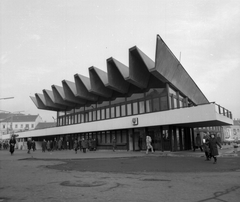 Magyarország, Budapest II., Széll Kálmán (Moszkva) tér, a metróállomás csarnoka., 1972, UVATERV, Budapest, Fortepan #99543