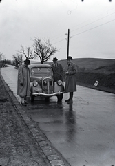 Skoda Popular 1100 típusú személygépkocsi., 1943, Kurutz Márton, közlekedés, Skoda-márka, cseh gyártmány, automobil, rendszám, Skoda Popular, Fortepan #9964